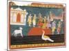 Rama Visits Bharadvaja's Hermitage-null-Mounted Art Print