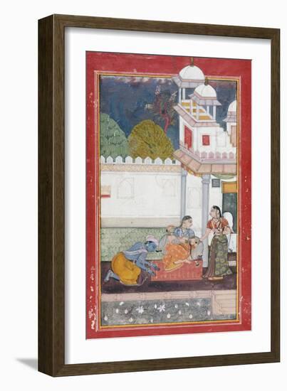 Ramakali Ragini, Late 17th Century-null-Framed Giclee Print