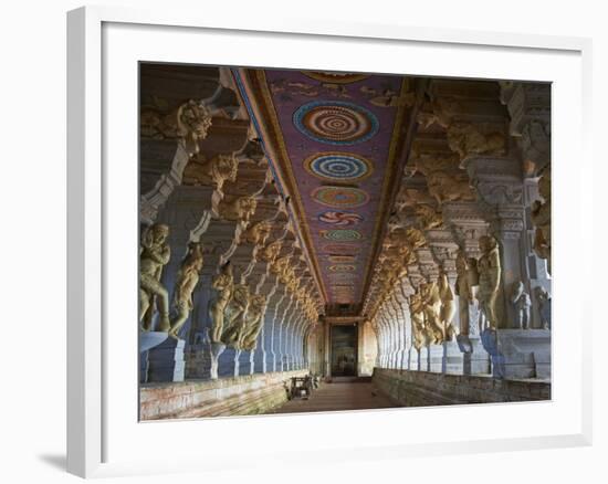 Ramanatha Swami, Rameswaram, Tamil Nadu, India, Asia-Tuul-Framed Photographic Print