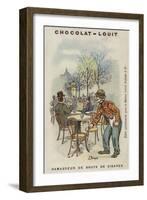 Ramasseur De Bouts De Cigares-Louis Borgex-Framed Giclee Print