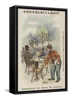 Ramasseur De Bouts De Cigares-Louis Borgex-Framed Stretched Canvas