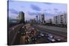 Ramat Gan and the Ayalon Highway.-Stefano Amantini-Stretched Canvas