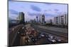 Ramat Gan and the Ayalon Highway.-Stefano Amantini-Mounted Photographic Print