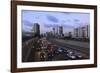 Ramat Gan and the Ayalon Highway.-Stefano Amantini-Framed Photographic Print