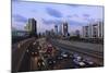 Ramat Gan and the Ayalon Highway.-Stefano Amantini-Mounted Photographic Print