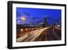 Ramat Gan and the Ayalon Highway.-Stefano Amantini-Framed Photographic Print