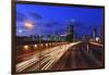 Ramat Gan and the Ayalon Highway.-Stefano Amantini-Framed Photographic Print