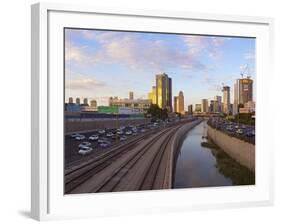 Ramat Gan and the Ayalon Highway.-Stefano Amantini-Framed Photographic Print