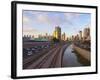 Ramat Gan and the Ayalon Highway.-Stefano Amantini-Framed Photographic Print