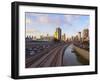 Ramat Gan and the Ayalon Highway.-Stefano Amantini-Framed Photographic Print