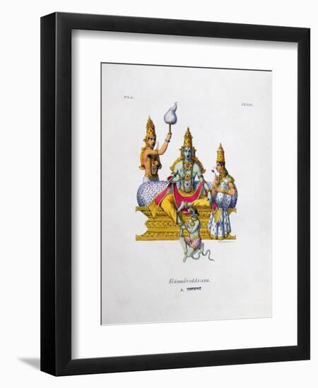 Ramavataram, 1828-Marlet et Cie-Framed Premium Giclee Print