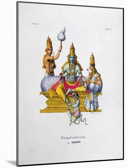 Ramavataram, 1828-Marlet et Cie-Mounted Giclee Print