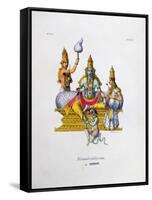 Ramavataram, 1828-Marlet et Cie-Framed Stretched Canvas