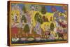 Ramayana Ayodhya Kanda-null-Stretched Canvas