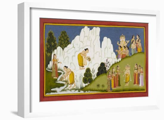 Ramayana, Bala Kanda-null-Framed Giclee Print