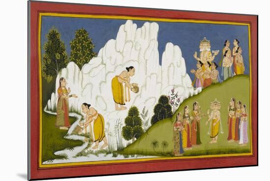 Ramayana, Bala Kanda-null-Mounted Giclee Print