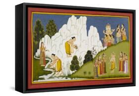 Ramayana, Bala Kanda-null-Framed Stretched Canvas