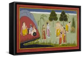 Ramayana, Bala Kanda-null-Framed Stretched Canvas