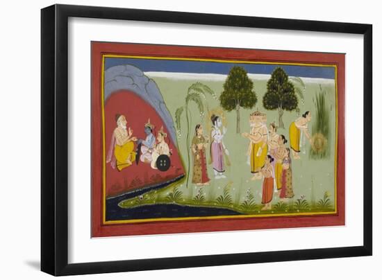 Ramayana, Bala Kanda-null-Framed Giclee Print