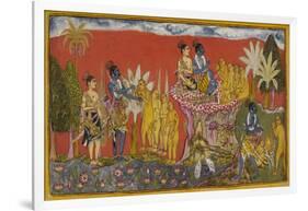 Ramayana, Kishkindha Kanda-null-Framed Giclee Print