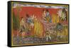 Ramayana, Kishkindha Kanda-null-Framed Stretched Canvas