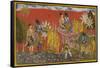 Ramayana, Kishkindha Kanda-null-Framed Stretched Canvas