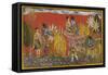 Ramayana, Kishkindha Kanda-null-Framed Stretched Canvas