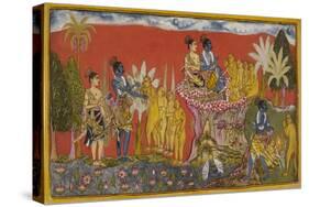 Ramayana, Kishkindha Kanda-null-Stretched Canvas