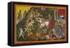 Ramayana, Yuddha Kanda-Sahib Din-Framed Stretched Canvas