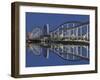 Rambla del Mar at Port Vell, W Hotel, Barcelona, Catalonia, Spain, Europe-Markus Lange-Framed Photographic Print