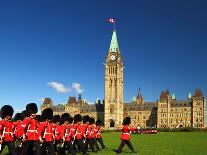 Changing of the Guard Ceremony on Canada's Parliament Hill-Rambleon-Stretched Canvas