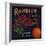 Rambler Brand - La Verne, California - Citrus Crate Label-Lantern Press-Framed Art Print