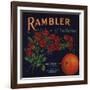 Rambler Brand - La Verne, California - Citrus Crate Label-Lantern Press-Framed Art Print