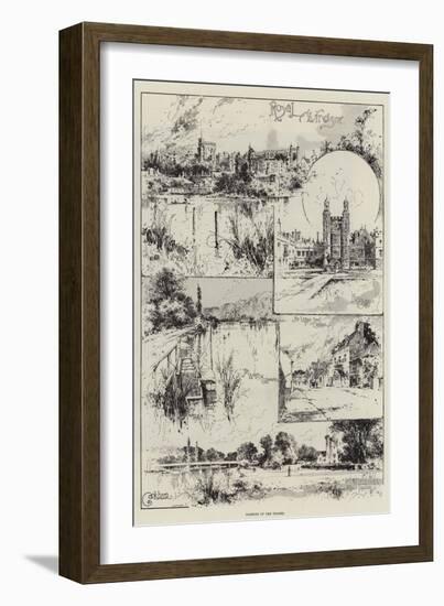 Rambles Up the Thames-Joseph Holland Tringham-Framed Giclee Print