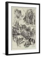 Rambling Sketches, Chartres-Herbert Railton-Framed Giclee Print