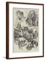 Rambling Sketches, Chartres-Herbert Railton-Framed Giclee Print