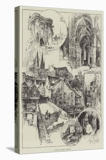 Rambling Sketches, Chartres-Herbert Railton-Stretched Canvas
