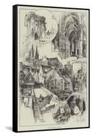 Rambling Sketches, Chartres-Herbert Railton-Framed Stretched Canvas