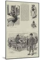 Rambling Sketches, Dutch Folk-null-Mounted Giclee Print
