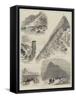 Rambling Sketches, Gibraltar-Alfred Robert Quinton-Framed Stretched Canvas