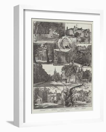 Rambling Sketches, Hampstead-William Henry James Boot-Framed Giclee Print