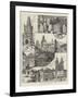 Rambling Sketches in Prague-null-Framed Giclee Print