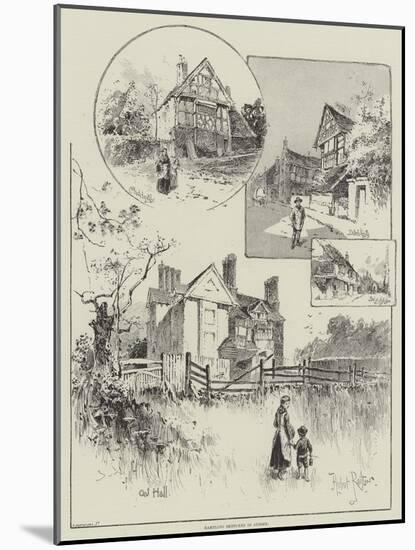 Rambling Sketches in Sussex-Herbert Railton-Mounted Giclee Print