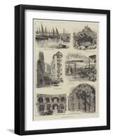 Rambling Sketches, Lisbon-null-Framed Giclee Print