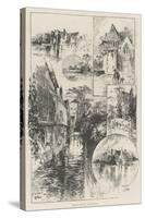 Rambling Sketches, Moated Houses-Herbert Railton-Stretched Canvas