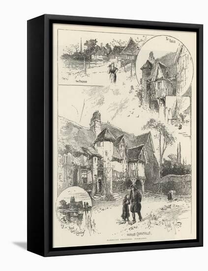 Rambling Sketches, Normandy-Herbert Railton-Framed Stretched Canvas