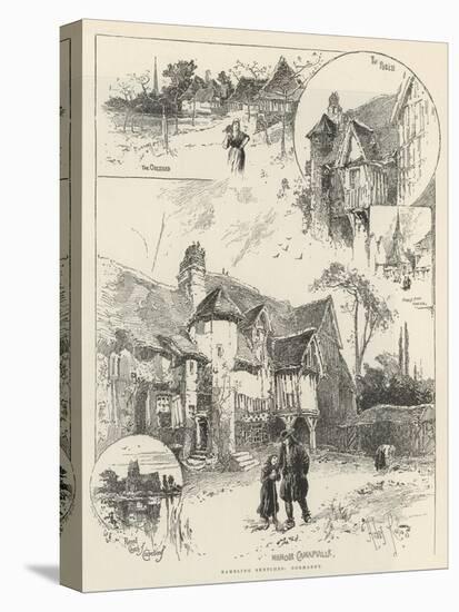 Rambling Sketches, Normandy-Herbert Railton-Stretched Canvas