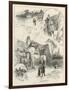 Rambling Sketches, Normandy-Herbert Railton-Framed Giclee Print