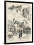 Rambling Sketches, Normandy-Herbert Railton-Framed Giclee Print