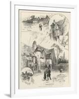 Rambling Sketches, Normandy-Herbert Railton-Framed Giclee Print